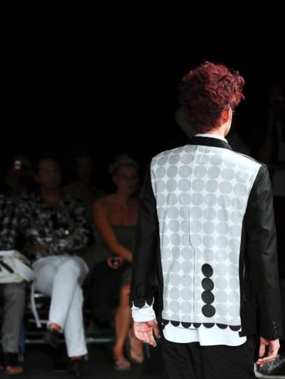Comme des Garçons - SS09-Runway Cotton Dot Print Cut & Sewn Shirt - Picture 15 of 15
